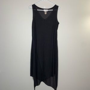 J Valdi Luxe Asymmetrical Tank Dress/Swim Cover Up